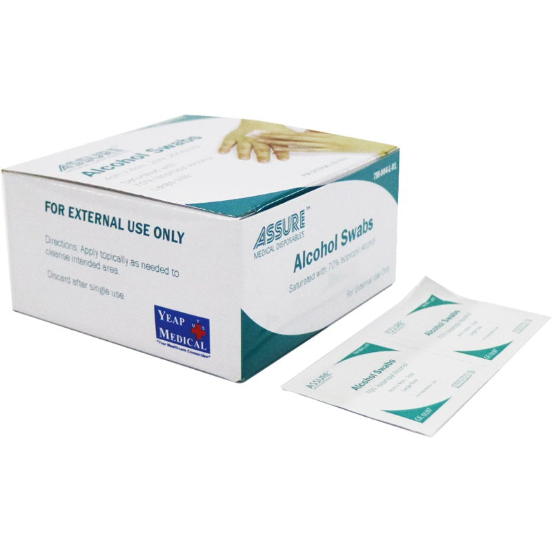 Alcohol Swab 4cm x 4cm 2-ply - Shepherd Supplies