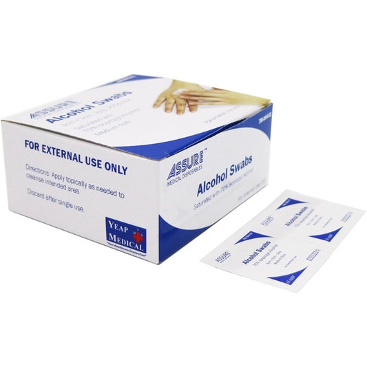 Alcohol Swab 3cm x 3cm 2-ply - Shepherd Supplies